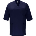 Panacea 160 g/m2 kortärmad unisex-servicetröja, Marinblå