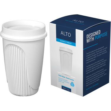 Logotrade presentreklam bild: Alto POP 350 ml mugg med 360 graders lock