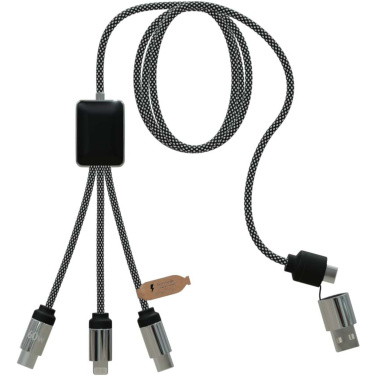 Logotrade reklamprodukter bild: SCX.design C33 Type-C-laddningssladd på 60 W med dubbelupplyst logotyp