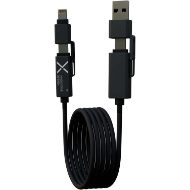 Logotrade reklamprodukter bild: SCX.design C59 100 W laddningskabel av magnetiskt silikon