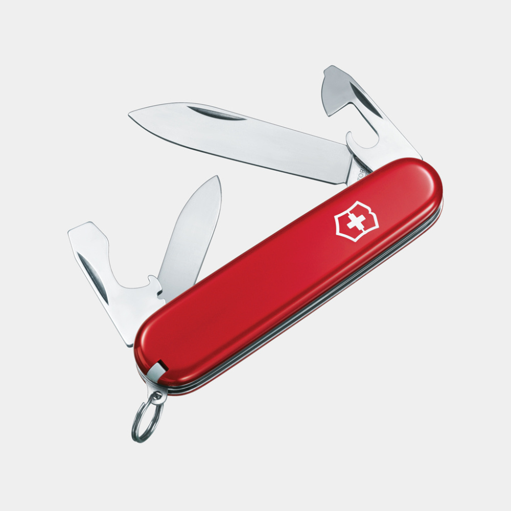 Logotrade profilreklam bild: VICTORINOX fickkniv Swiss Army Recruit 10 funktioner