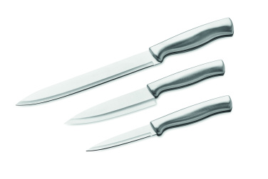 Logotrade kampanjprodukter bild: Knivset i rostfritt stål 3st