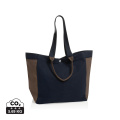 BEAU AWARE™ 400 gsm återvunnen canvas allround shoppingväska, marin
